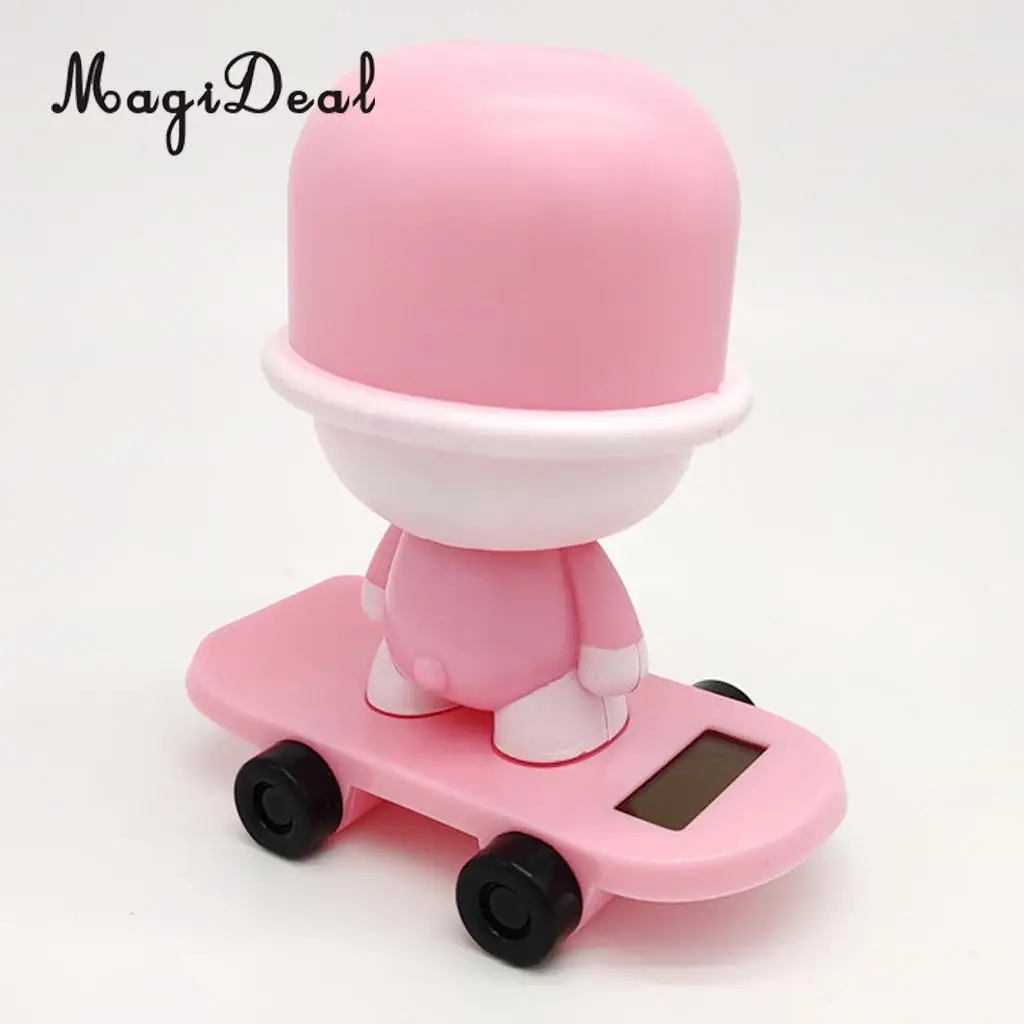 Solar Power Dancing Animal Model Swing Figure Statue Figurine Kid Science Toy Xmas Gift Home & Car Desk Decor
