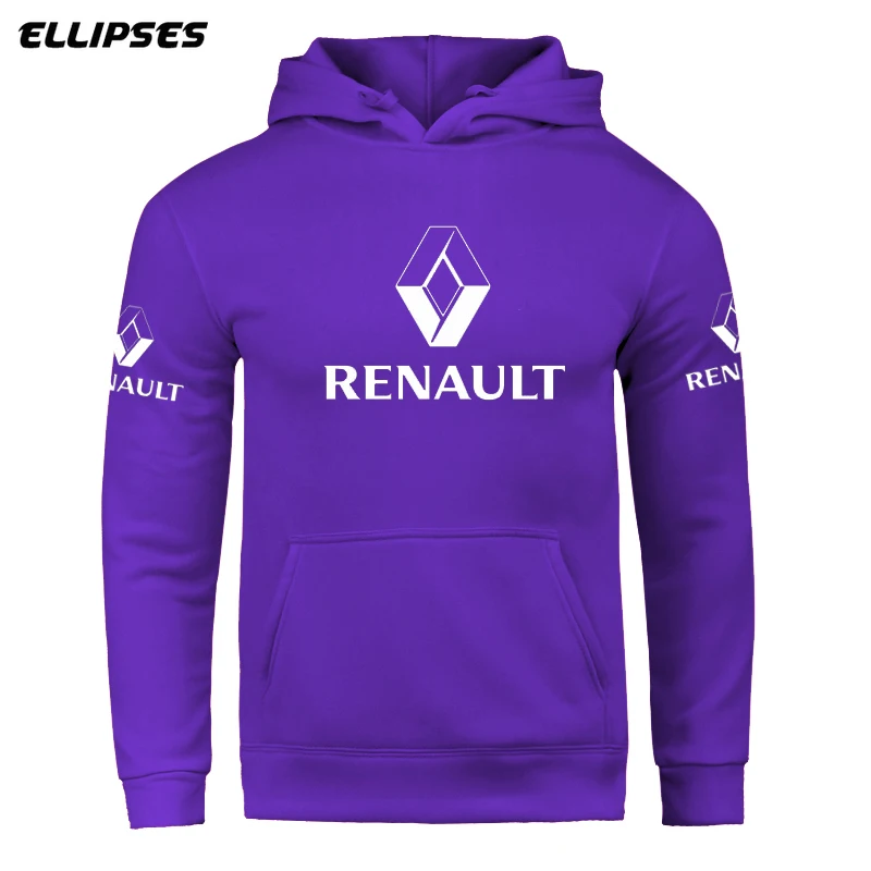 Толстовки с логотипом Renault модная спортивная одежда принтом толстовки для мужчин