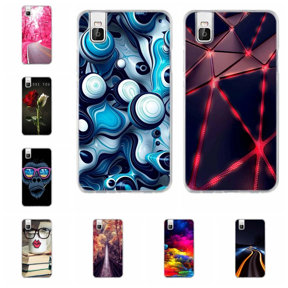 

For Huawei Honor 7i Case Ultra-thin Soft TPU Silicone For Huawei Honor 7i Cover Geometric Patterned For Huawei Shot X Bumper Bag