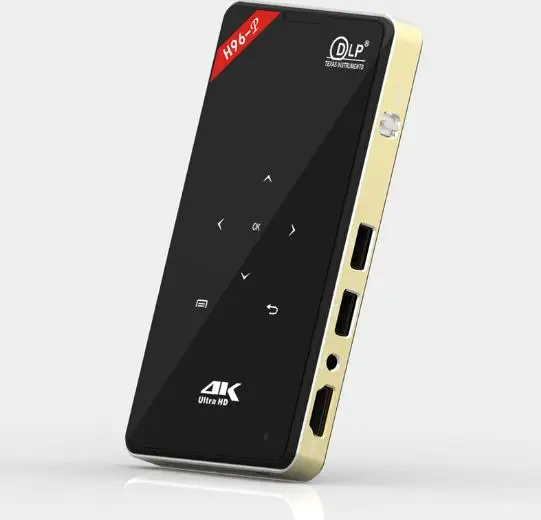 H96-P проектор 4 K dlp проектор Мини android карманный проектор Wifi 2,4g и 5g 2G 16G amlogic S905 BT4.0 домашний кинотеатр h96p проектор