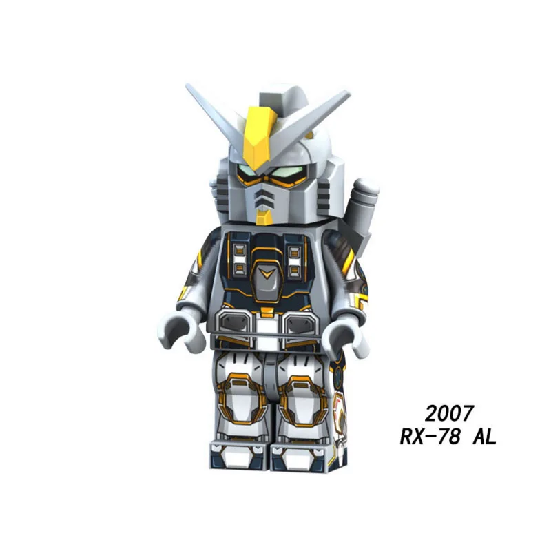 Распродажа Супер герои Звездные войны 2007 GUNDAM RX-78 AL строительные блоки фигурки