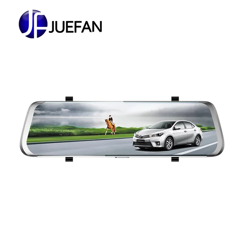 

HD intelligent streaming media rearview mirror driving recorder 1080p car 360 panoramic reversing image