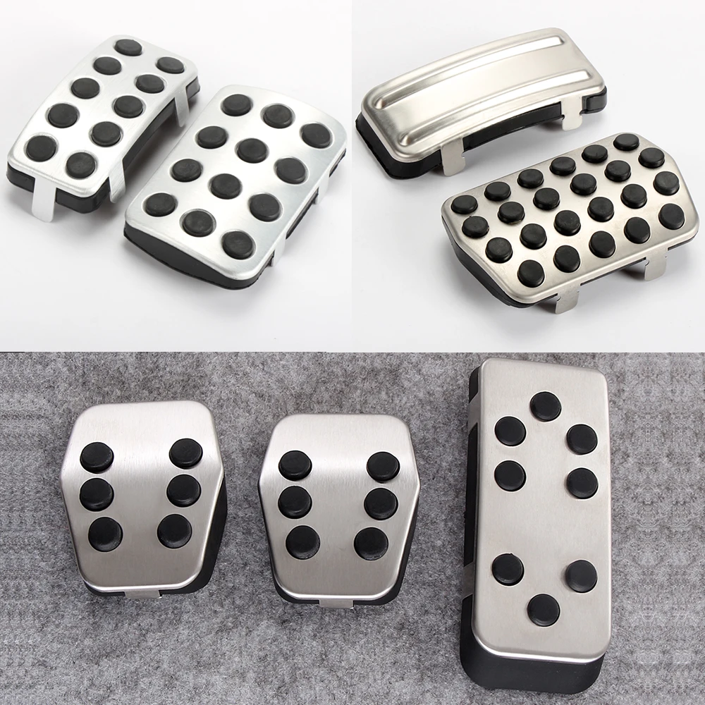 Stainless steel Car ccelerator pedal brake pedal clutch for Ford Focus