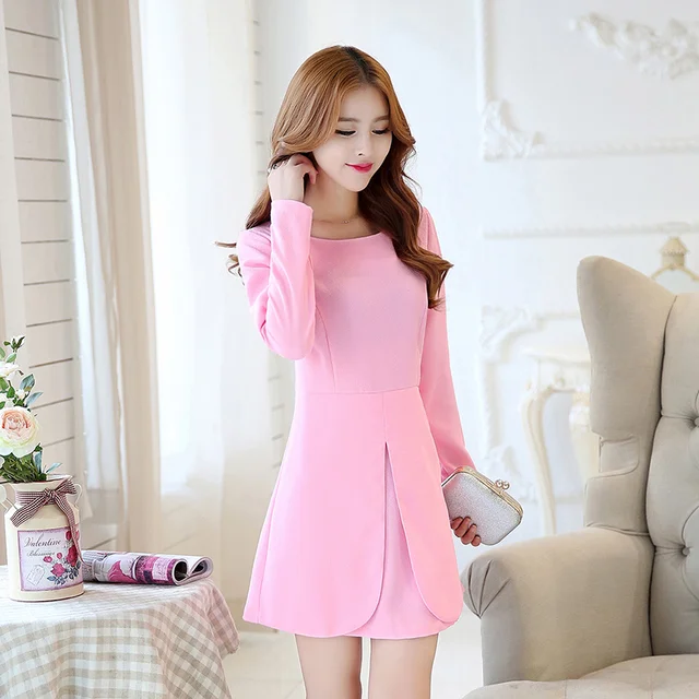 Aliexpress.com : Buy New Korean Fashion Solid Color Long Sleeve 13 20Y ...