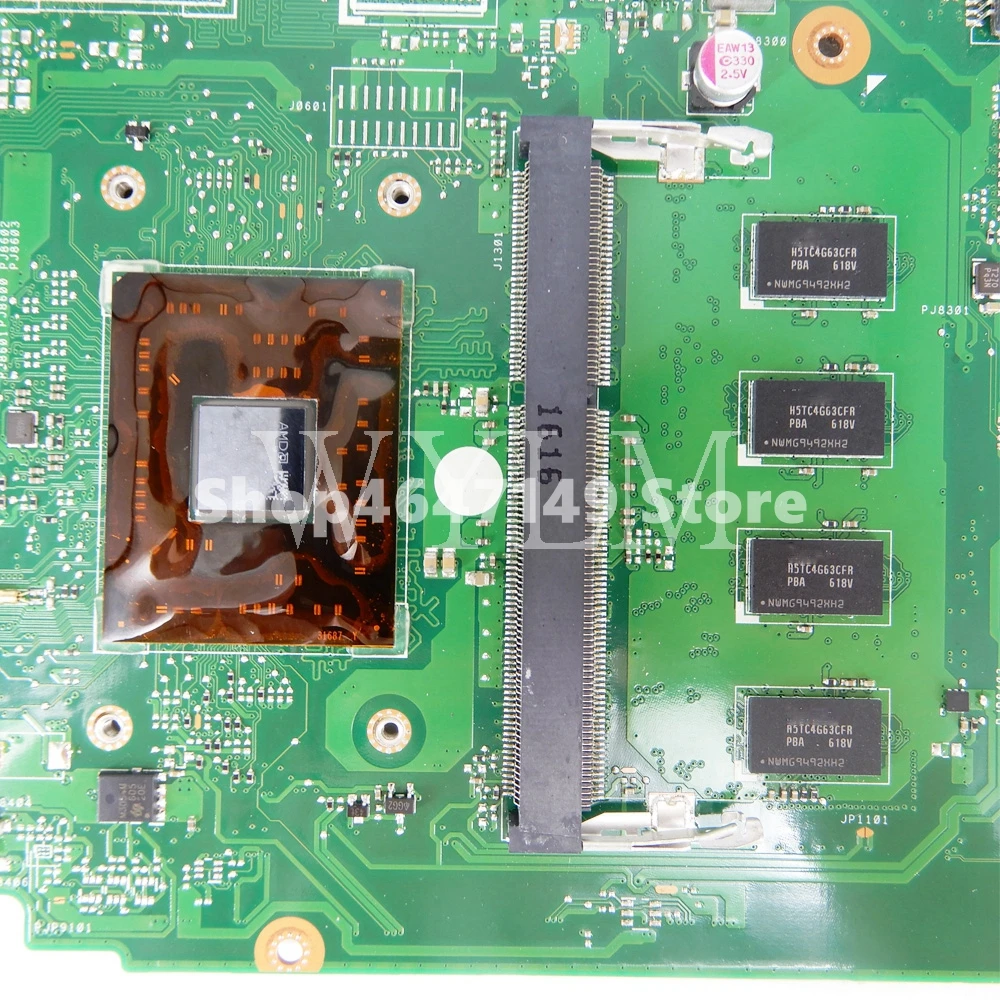  X555YA A6-7310 CPU 4GB RAM Mainboard REV2.0 For ASUS X555Y X555YA X555YI X555DG A555D X555D Laptop 