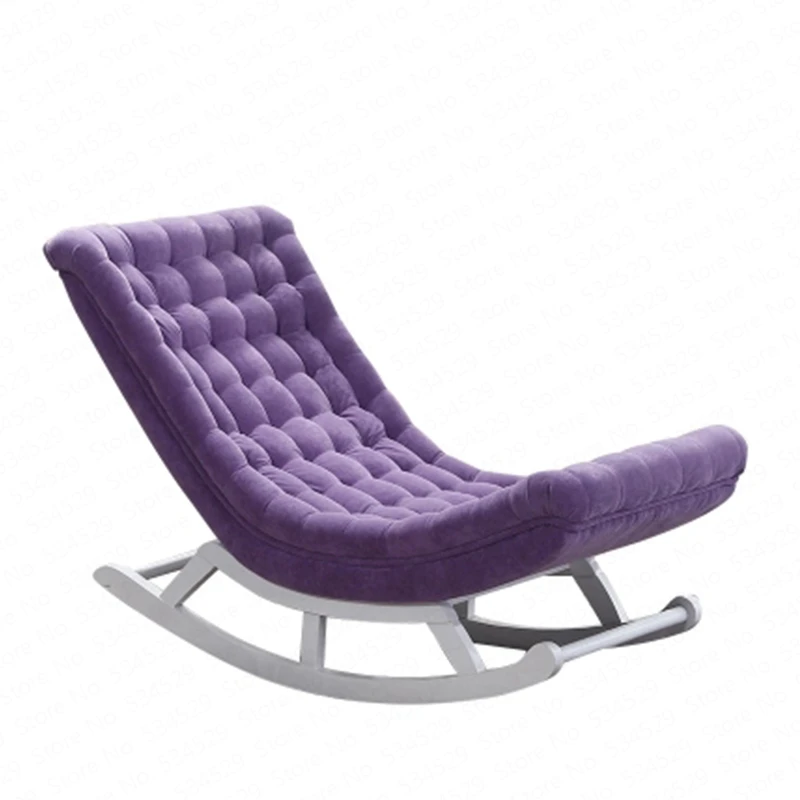 

2B Nordic simple rocking chair recliner pregnant women old chair lazy couch single balcony nap easy chair rocking chair