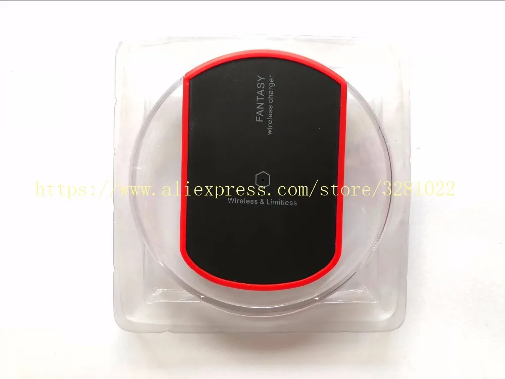 50 шт./лот Qi Беспроводной Зарядное устройство для зарядки iPhone X 8 плюс 5 Вт для samsung Galaxy S8 S9 S7 TransparentUSB беспроводной зарядки