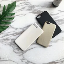 

LUDI New Exclusive Bussiness Plaid PU Case For iPhone 8 X 7 7plus Antiskid Gold White & Black back cover phone for 6 6s Plus