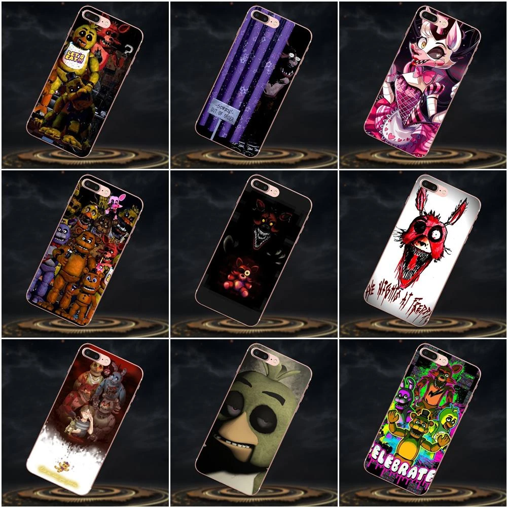 voor apple iphone x xs max xr 4 4s 5 5c 5s se 6 6s 7 8 plus luxe high end protector phone case leuke vijf nachten op freddy fnaf
