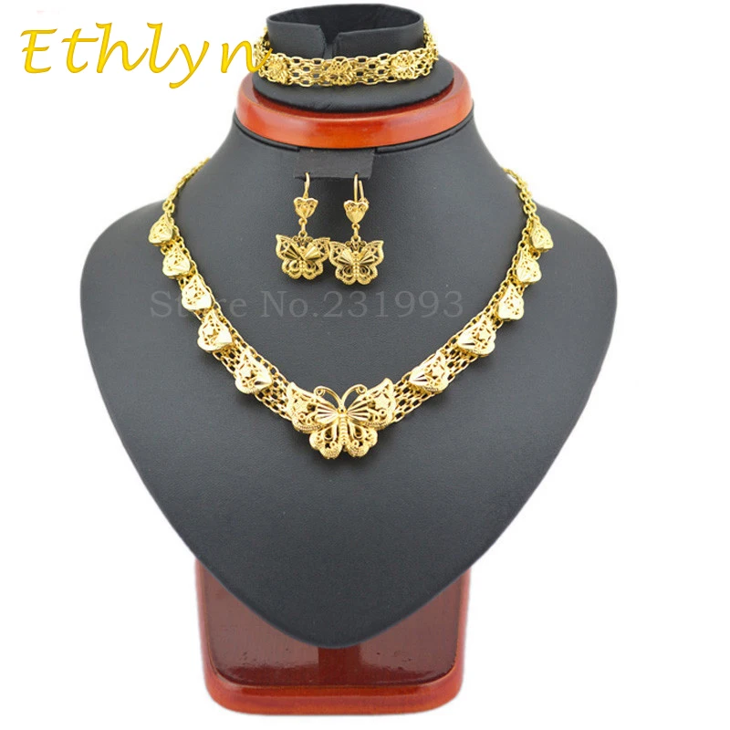 Ethlyn 18K Gold Plated Women Clip Earrings Eight Shape Party Gift Gold Color Jewelry