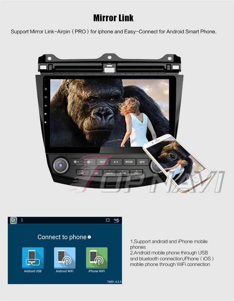 car dvd For Honda Accord 2004