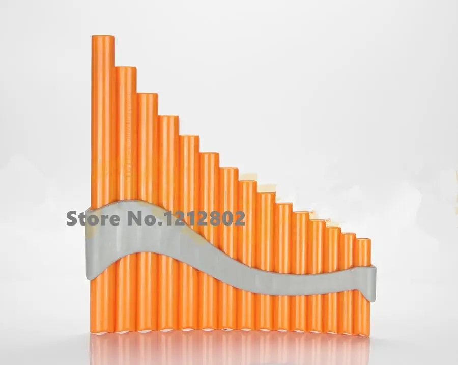 PanFlute 15 أنابيب ABS الرياح أداة Panpipe G مفتاح Flauta اليدوية Panflute Flauta الشعبية آلات موسيقية 15 أنابيب عموم الناي
