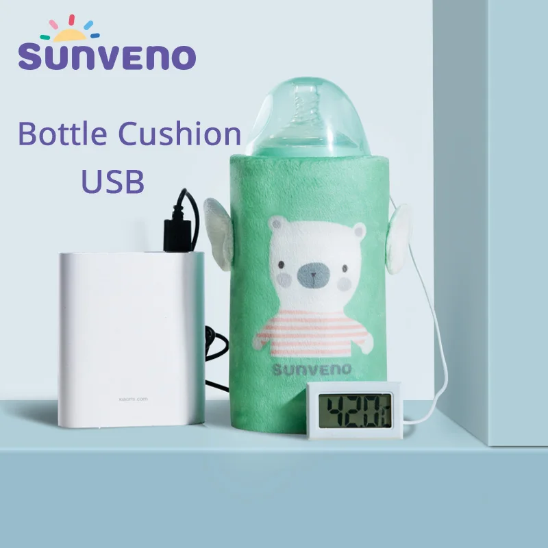 SUNVENO Portable Milk Bottle Warmer for Babies USB