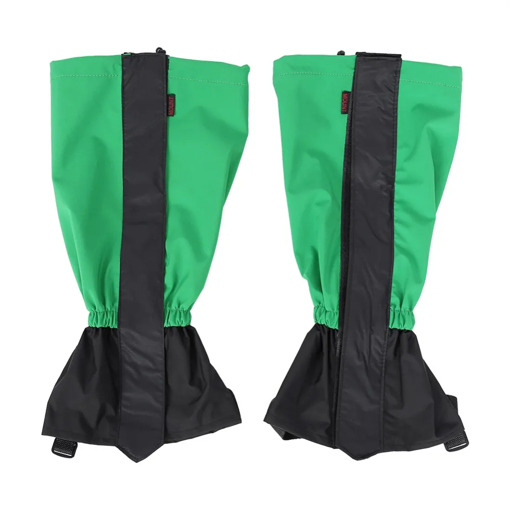 1 Pair Waterproof leg cover wrap Snowproof Unisex Legging Gaiters For Outdoor Hiking Climbing