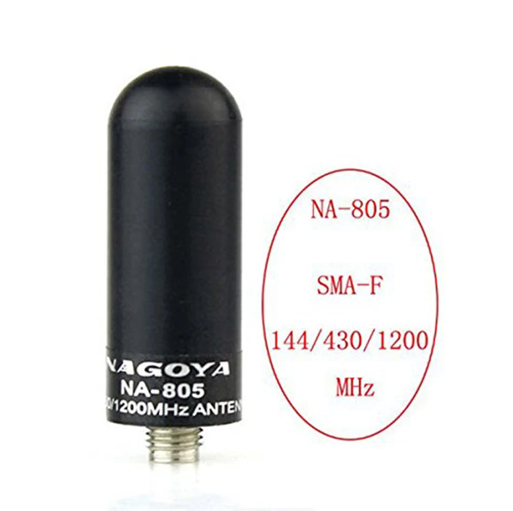 Высокое Усиление Подлинная, NAGOYA NA-805 SMA Женская Двухдиапазонная короткая антенна для Kenwood Baofeng GT-3 UV-5R рация