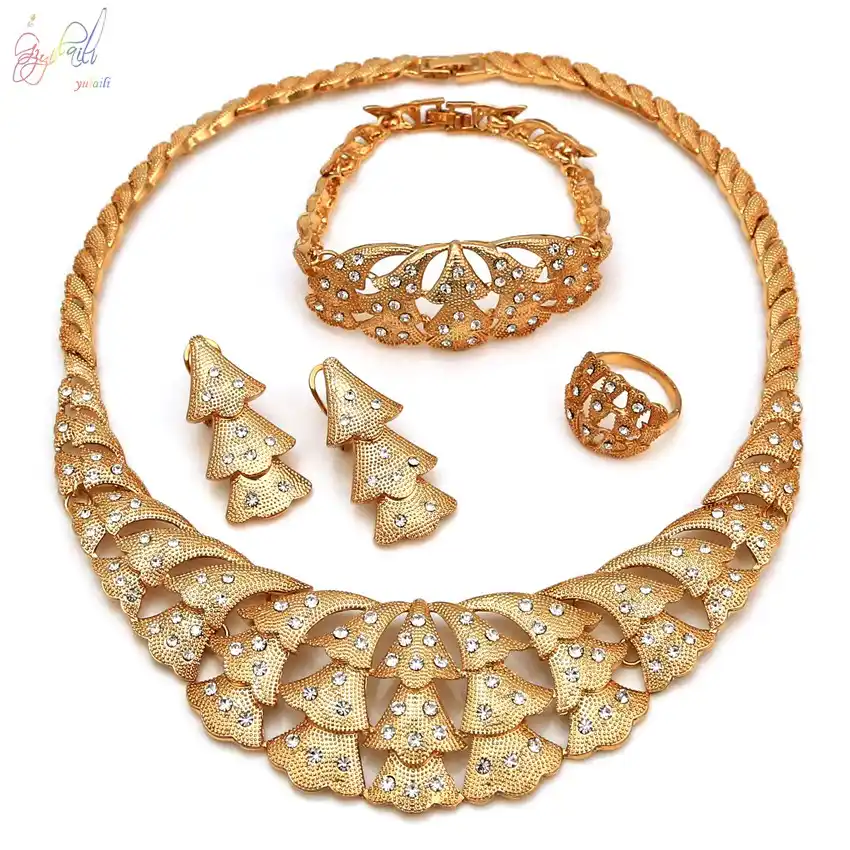 rold gold jewellery sets