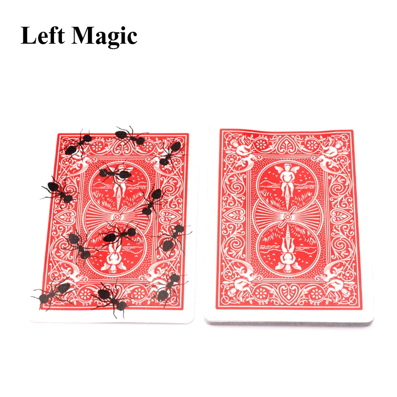 Anttack By Christopher Ballinger Original Bicycle Card Magic Ant Appear Magic Trick Illusions Close Up Props Accessories G8246