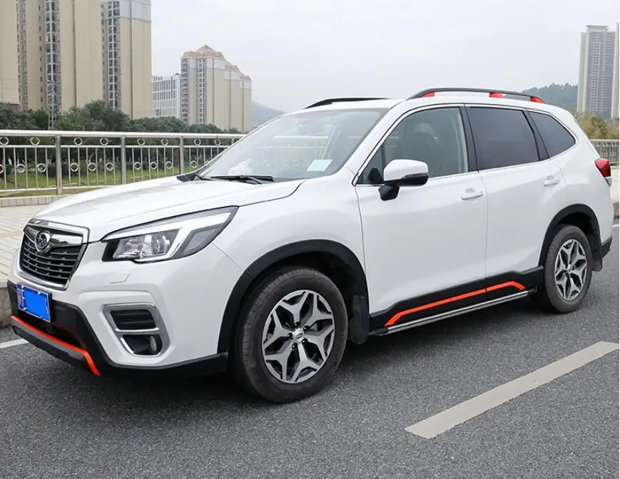 

For Subaru Forester 2019 2020 People Modified Body Trim Dedicated Front and Rear Bumper Exterior trim Upgraded sport edition