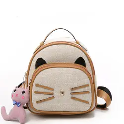 ACE любовь шерсти с милым рисунком кота женский рюкзак новая мода высокое качество Повседневное дикий студенческий рюкзак для путешествий