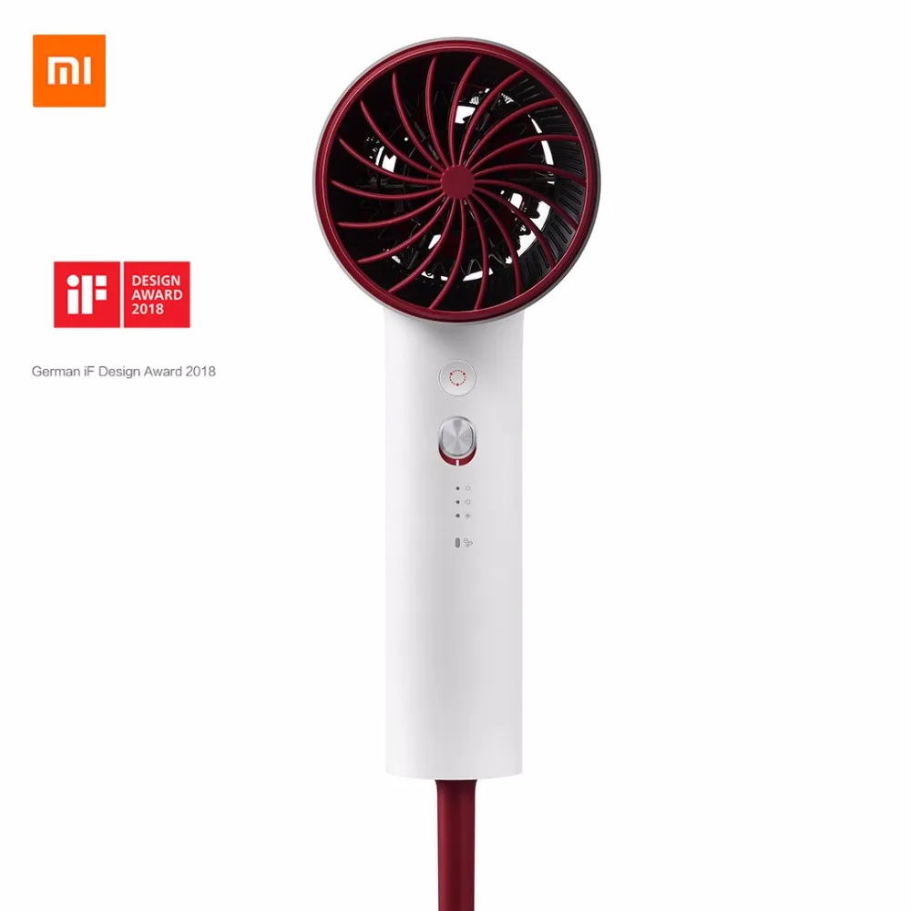 Новый оригинальный xiaomi mijia soocare фен soocas H3 для волос анион быстросохнущие