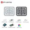 WS2812B RGB LED Panel Light 62 LEDs Pixels Digital Screen Car Lighting DIY Design Individually Addressable Full Color 5V ► Photo 3/5