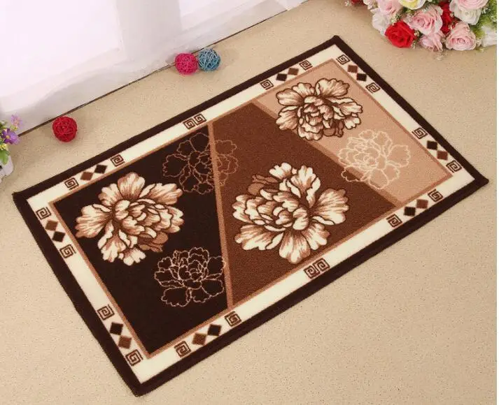 

2017 Long Carpets For Living Room/Bedroom Bedside Rugs And Carpets Flower Kitchen Carpet/Door Mat