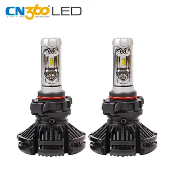 

CN360 2PCS X3 H16 LED ZES Chip Auto Headlamp 25W Headlight 3000K 6000 8000K Waterproof All In One Car Super Bright Plug & Play