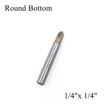 

1pc 1/4"x 1/4" 5/16" 3/8" 1/2" inch Round Bottom Cove Bit Router Bit Woodworking Tools Wood Endmill Milling Cutter Round Shank