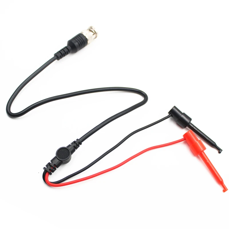 Cable BNC Male Plug Q9 To Dual Alligator Clip Oscilloscope Test Probe Cable US