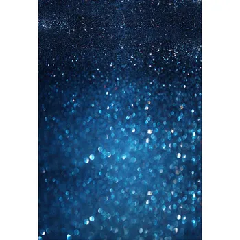 

Custom vinyl cloth fantasy blue bokeh shiny photography backdrops for newborn baby photo studio portrait backgrounds S-1317