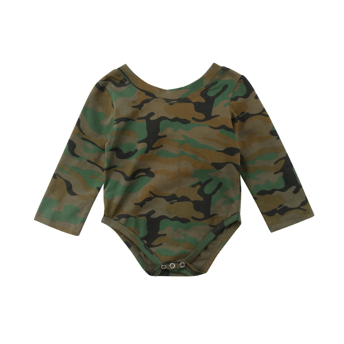 

Newborn Kids Baby Girl Clothing Camo Bowknot Long Sleeve Cute Bow Bodysuit Jumpsuit Outfits Clothes Baby Girls 0-3T