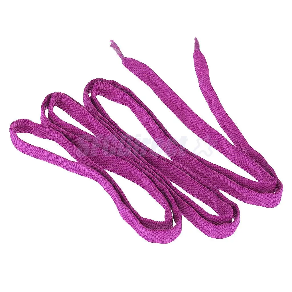 2 Pairs Non-skid Ice Hockey Skates Roller Skate Boots Shoe Laces for Men Women Outdoor Skating Accessories