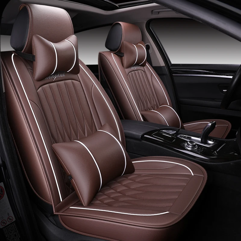 2019 Роскошные автомобильные универсальные чехлы для toyota Corolla Camry Rav4 Auris Prius Yalis Avensis