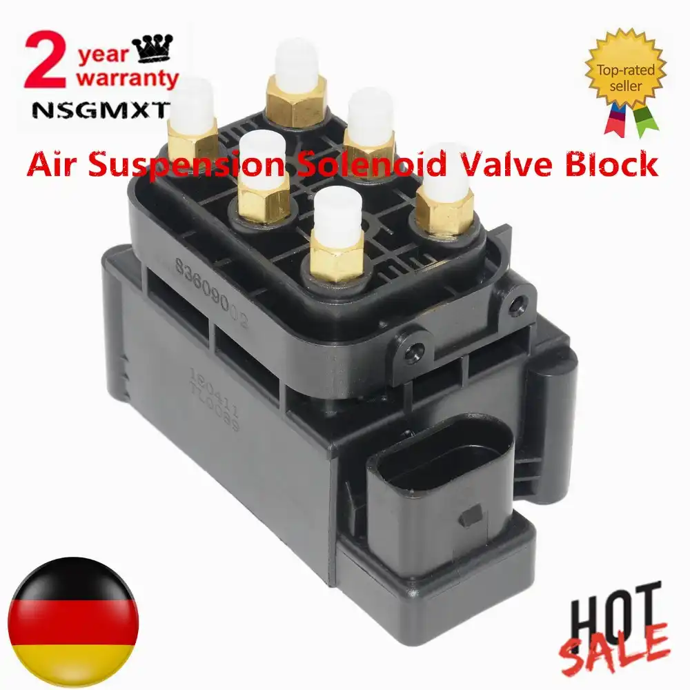 AP01 New Valve Block Air Suspension Air Supply For Audi Allroad A6(C6) Quattro A8(D3) S8(D3