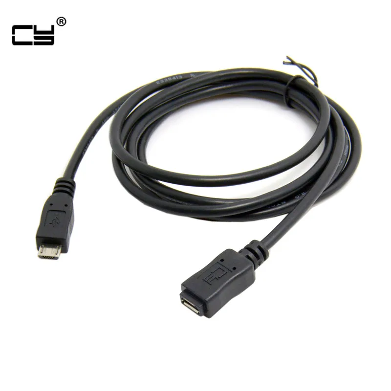 5 футов полный разъем Micro USB 2 0 Тип 5-контактный штекер-гнездо Кабель для планшета