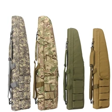 Sacos de caça 70 cm/100 cm/120 cm tático à prova dtactical água caso armazenamento rifle mochila militar saco arma airsoft caça acessórios(China)