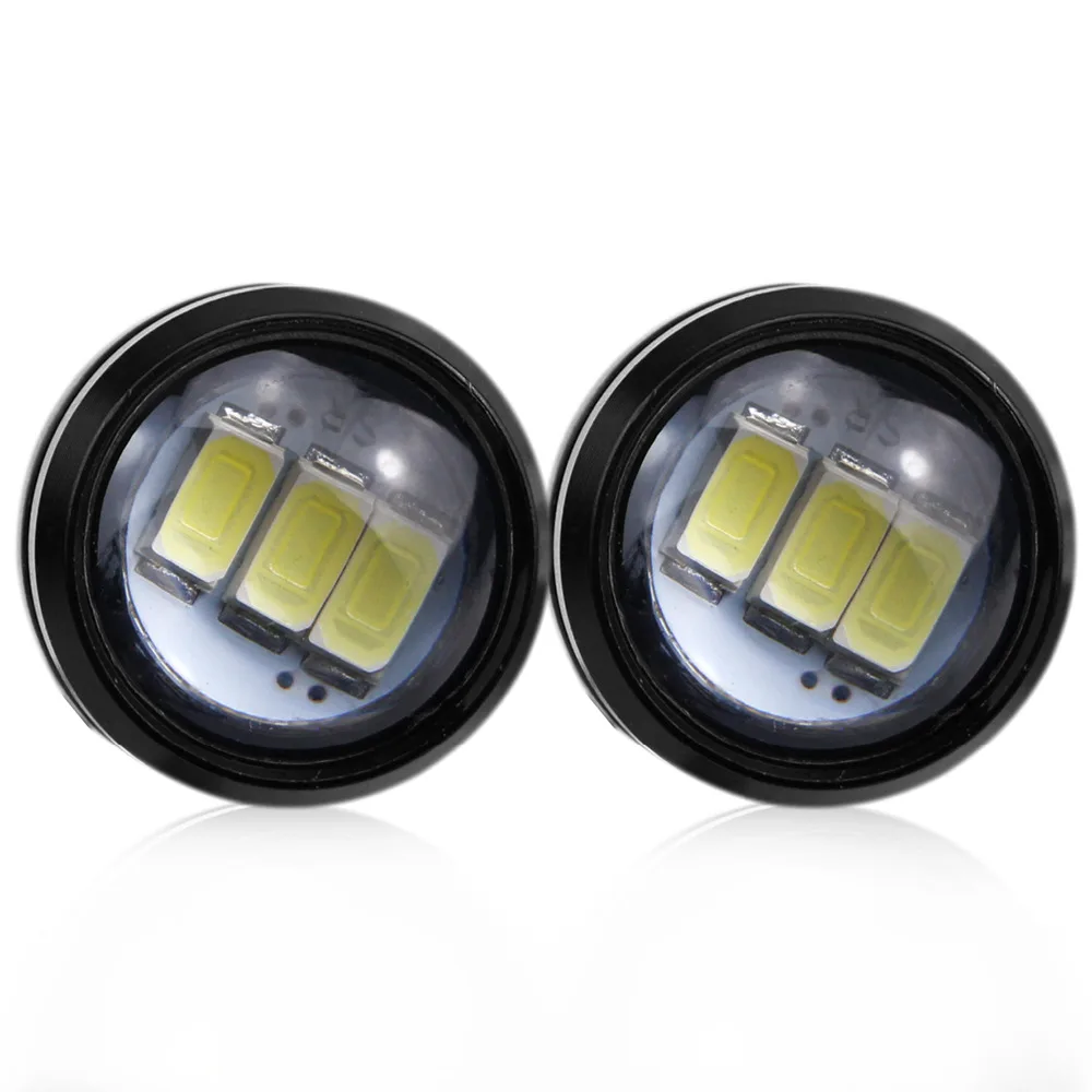 2 шт. светодиодный светильник DRL Eagle Eye Angel Eyes для автомобиля дневные ходовые огни