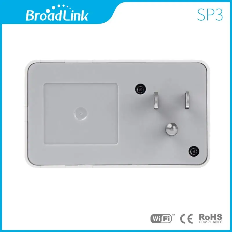  Broadlink SP3/Contros Smart WiFi Remote Control Power Supply Socket Plug 16A 3500w IOS Android work - 32839616747