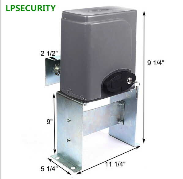 Lpsecure 600 кг цепной привод раздвижной ворот/электродвигатель 120 в 230 В с двумя