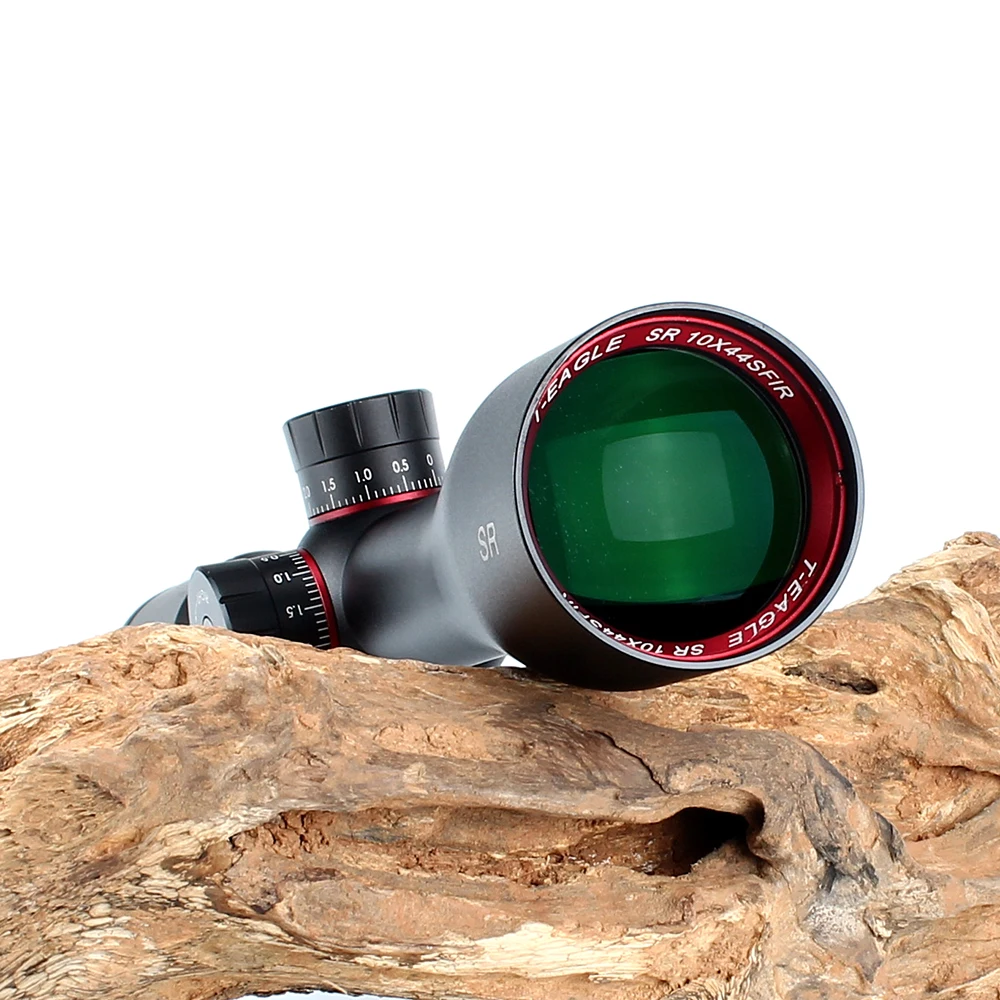 T Eagle SR 10X44 SFSS охотничьи прицелы боковые Параллакс стеклянные Выгравированные