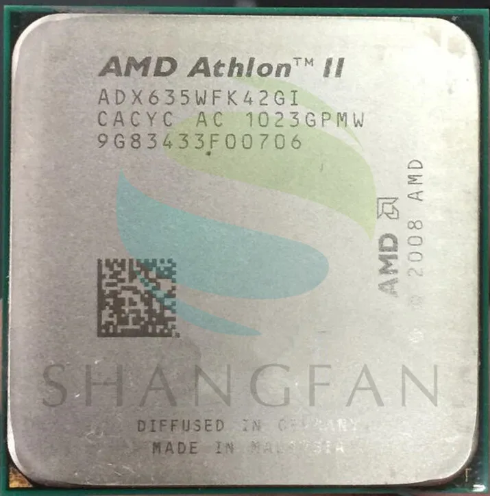 AMD CPU Athlon X4 635 3GHz Quad-Core CPU Processor ADX635WFK42GI 95W Socket AM3 938pin