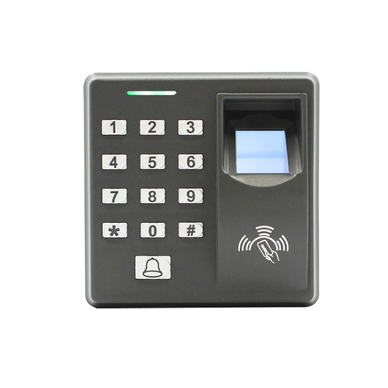 

Biometric Fingerprint Access Control Intercom Machine Digital Electric RFID Code System For Door Lock Keys Tags
