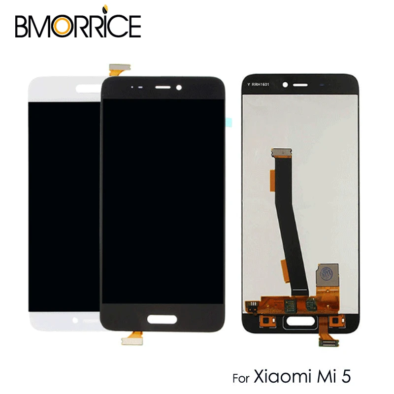 

100% Tested LCD Display For XIAOMI Mi5 Mi 5 Touch Screen Digitizer Assembly Replacement Parts No Frame 5.15 Inch 1920x1080
