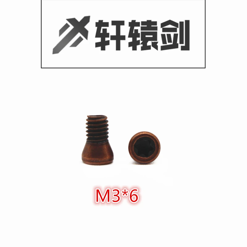 

50pcs Screws M3*6/7/8/10/12 Metalworking tools for lathe tool insert CNC Arbor Accessories