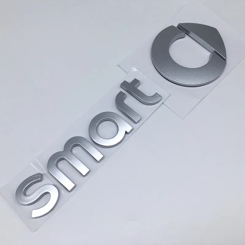 

Smart Rear Trunk emblem Side Badge stickers for fortwo forspeed forfour roadster forstars Auto accessories Car Styling