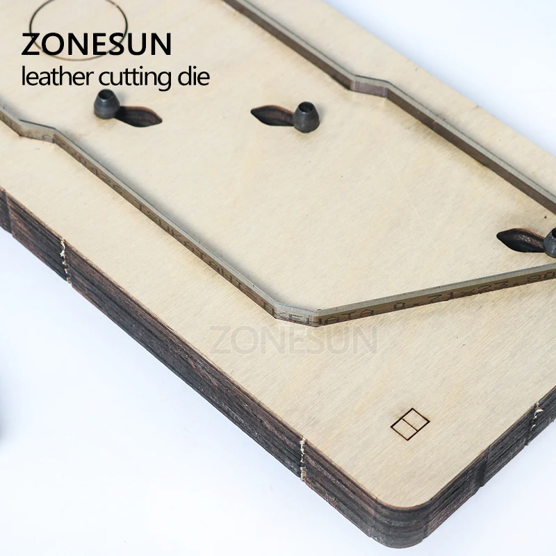 ZONESUN индивидуальная кожаная монетница треугольной формы кошелек для мелочи