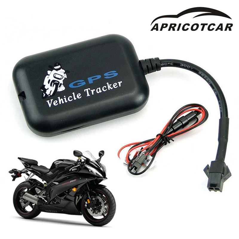 

APRICOTCAR Car GPS Tracker Motorcycle GPRS GSM Tracker Mini Locator 4-Band Truck Real-Time Network Monitoring Tracking System