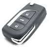 KEYECU a 433,92 MHz 4D67 Chip 89071-05010 actualizado plegable 3 Botón de mando a distancia de coche TOY43 hoja para Toyota Avensis ► Foto 3/3