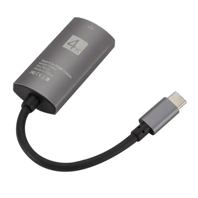 2019 USB 3 1 Type c к HDMI адаптер конвертер 4K для Macbook 12 дюймов usb TV верхний проектор линии