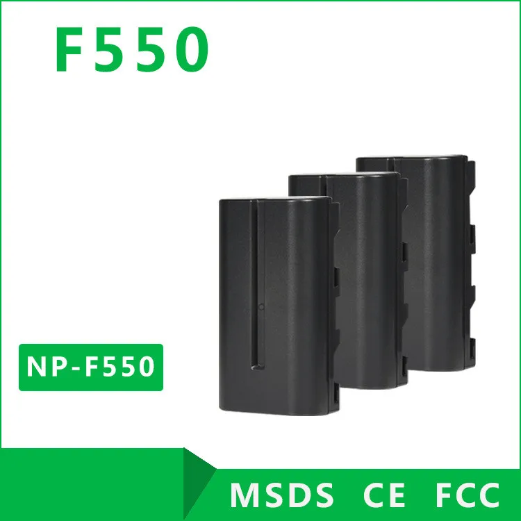 

NP-F550 NP-F570 NP F550 F570 7.4V 2400mAH Rechargeable Li-ion battery for Sony CCD-SC55 CCD-TRV81 DCR-TRV210 MVC-FD81